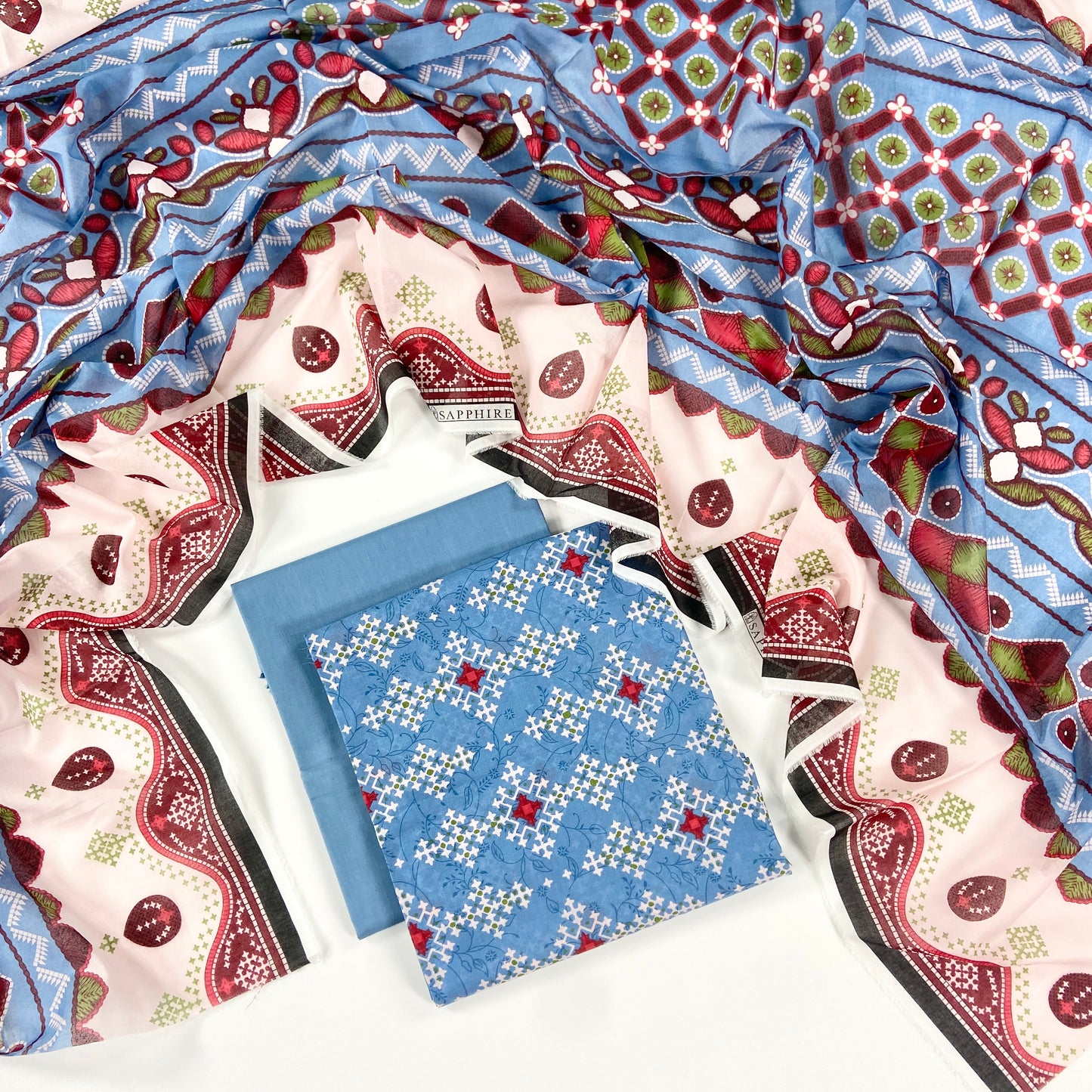 (SET OF 10) SAPPHIRE