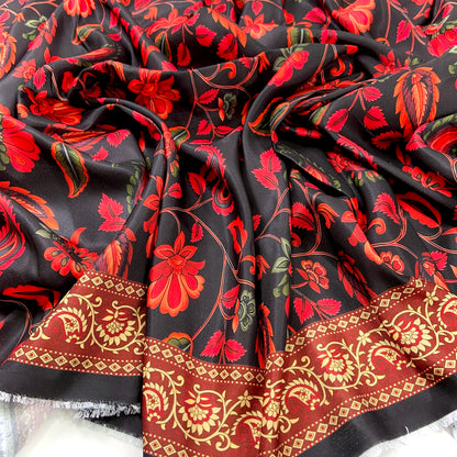 Maria B Printed Wool Shawl 1PC