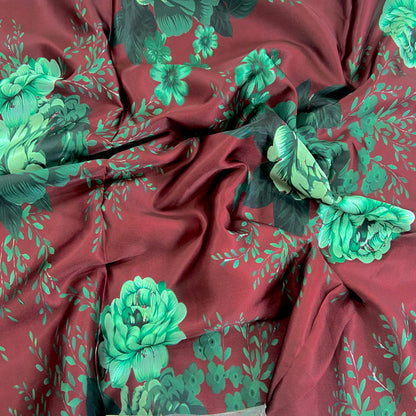 Maria B Printed Silk 2-PC