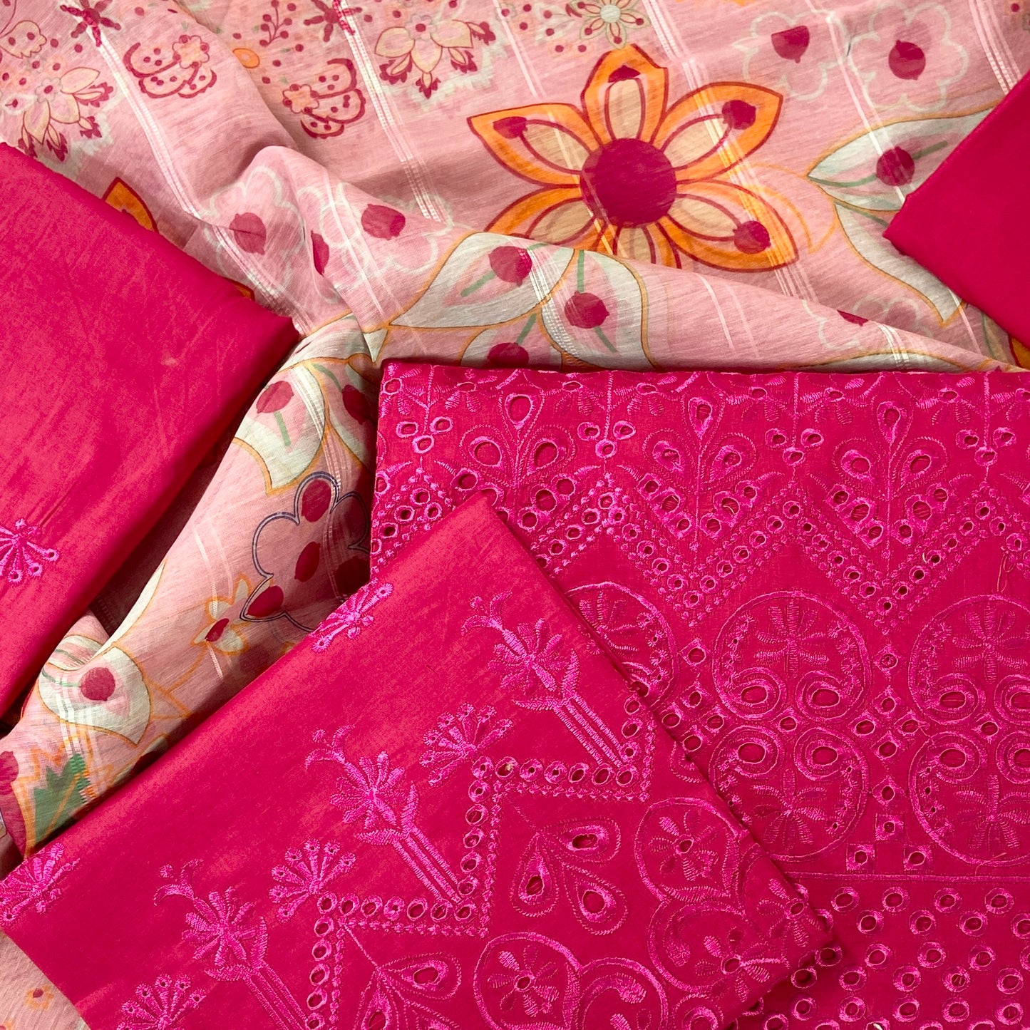 Chikenkari Anaya Noor Lawn 3-PC
