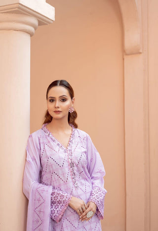 Cotton Kari By Anaya Noor Emb CK Lawn 3-PC