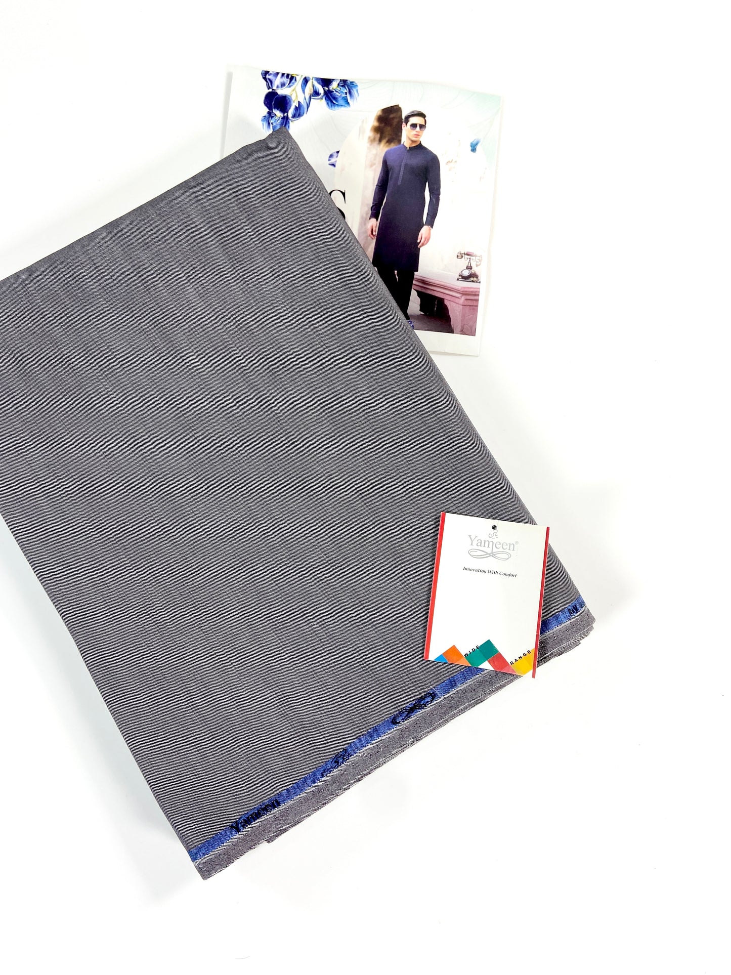 Impose by Yameen Men’s Winter Unstitched Suit – Premium Fabric