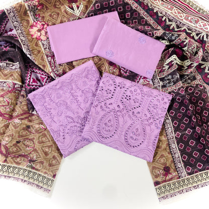 Chikenkari Anaya Noor Lawn 3-PC