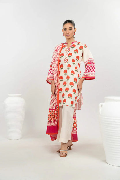 Fall By Alkaram Digital Printed Lawn 3PC