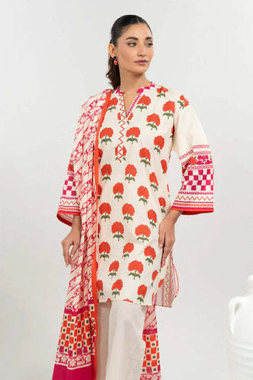 Fall By Alkaram Digital Printed Lawn 3PC