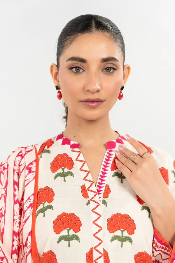 Fall By Alkaram Digital Printed Lawn 3PC