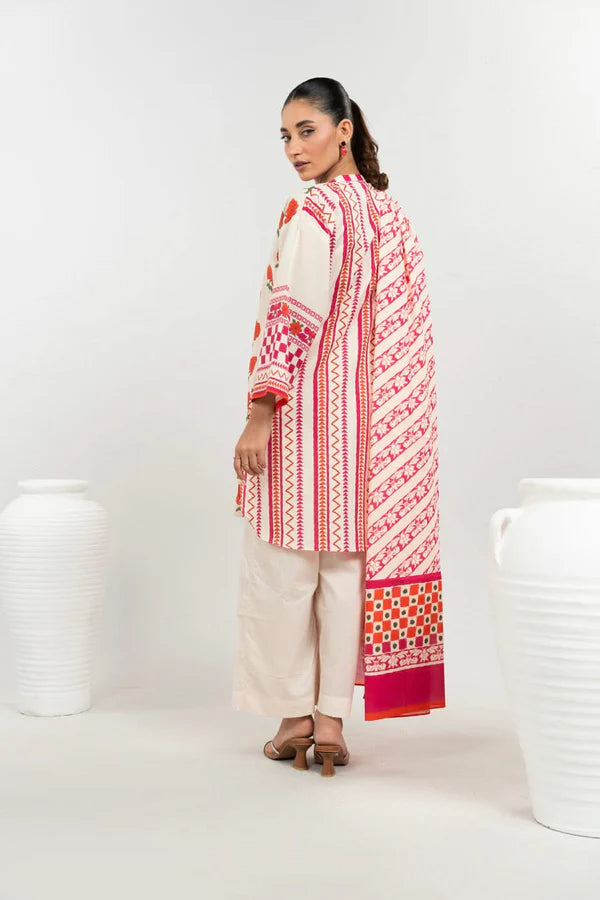 Fall By Alkaram Digital Printed Lawn 3PC