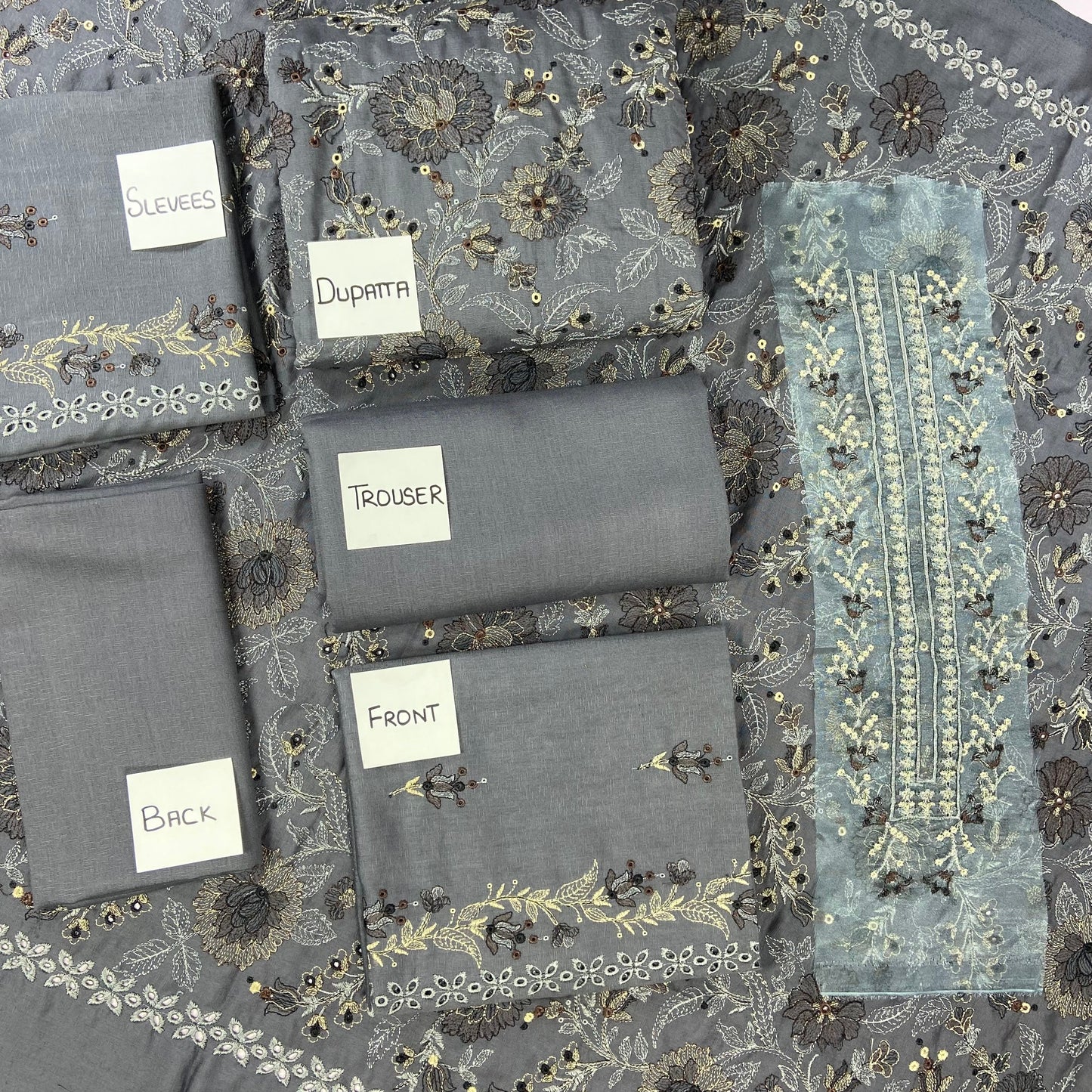 Bareeze Heavy Embroidered Karandi 3-PC
