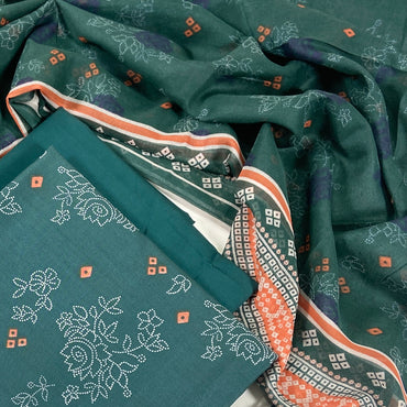 Lime Light Printed Lawn 3PC