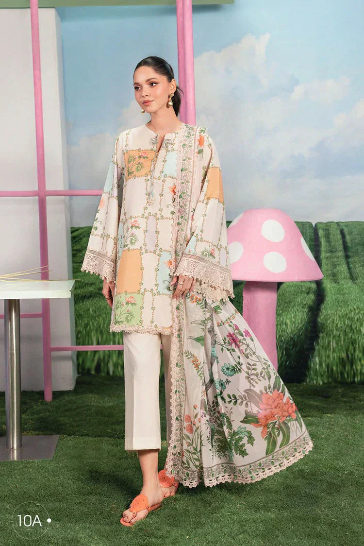 M/Basics By Maria B Digital Printed Lawn 3PC