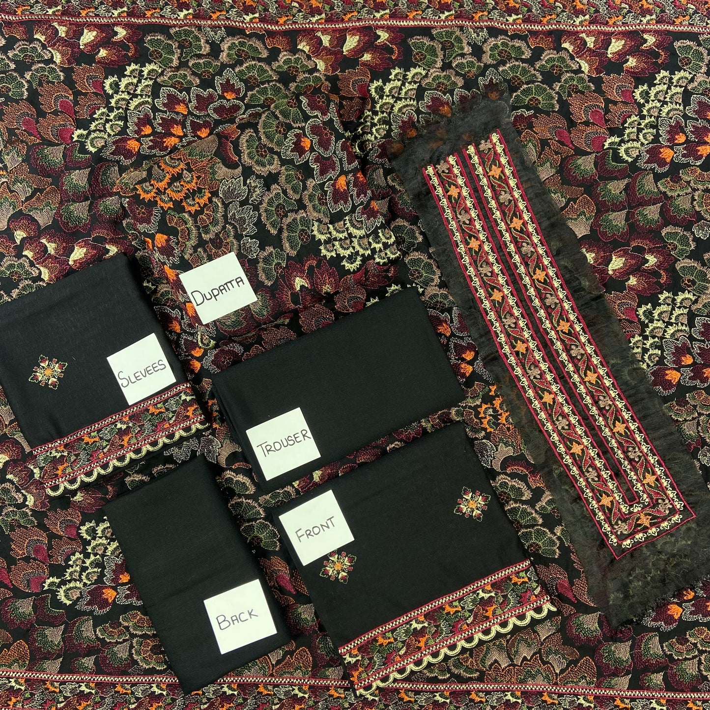 Bareeze Heavy Embroidered Karandi 3-PC