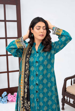 Mahi Digital Printed Lawn 3-PC