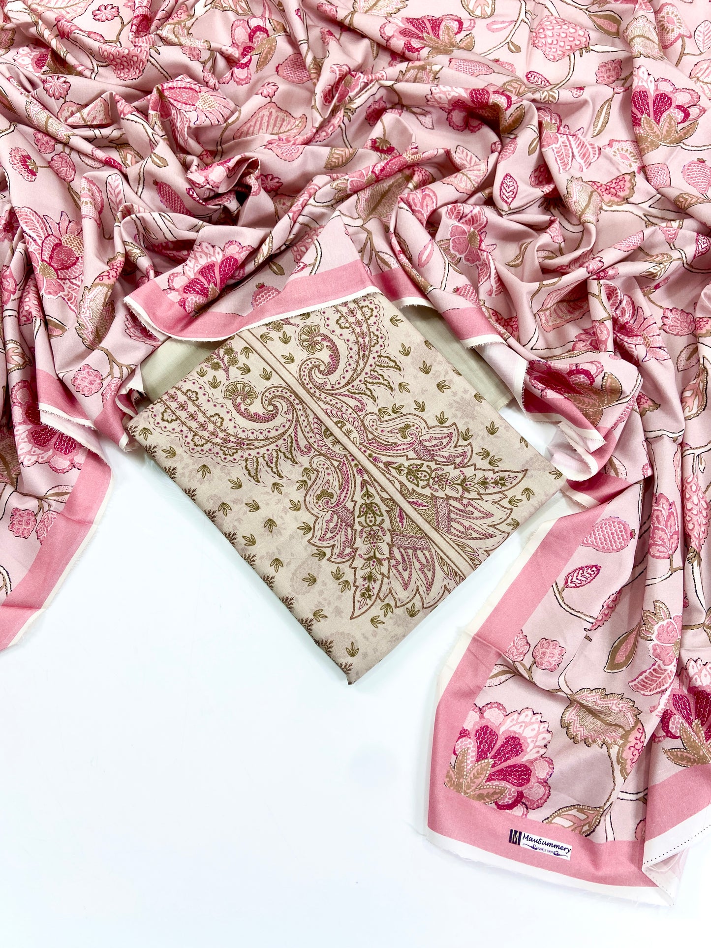 Mausummery Digital Printed Linen 3PC