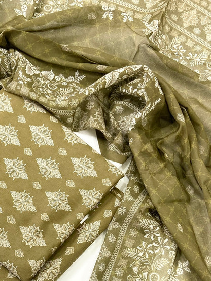 Bin Saeed Digital Printed Lawn 3PC