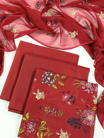 Bareeze Embroidered Lawn 3PC