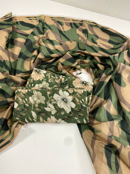 Baroque All Over Digital Printed Lawn 3-PC