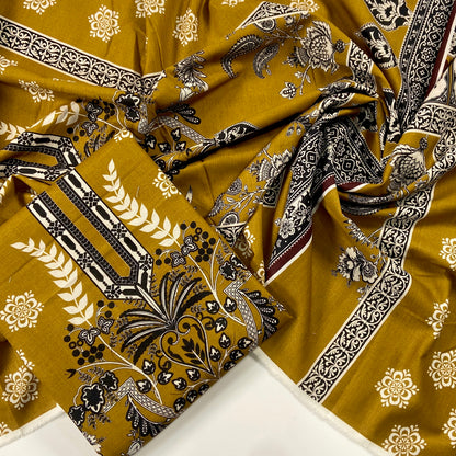 Beechtree Digital Printed Khaddar Shirt-1PC