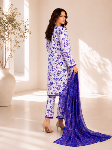 Bin Saeed Digital Printed Lawn 3PC