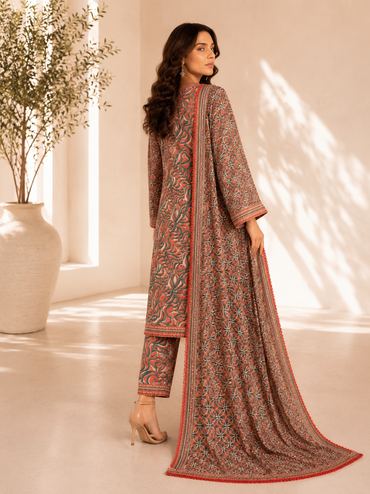 Bin Saeed Digital Printed Lawn 3PC
