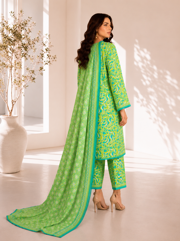 Bin Saeed Digital Printed Lawn 3PC