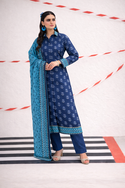 Zesh Airjet Printed Lawn 3PC