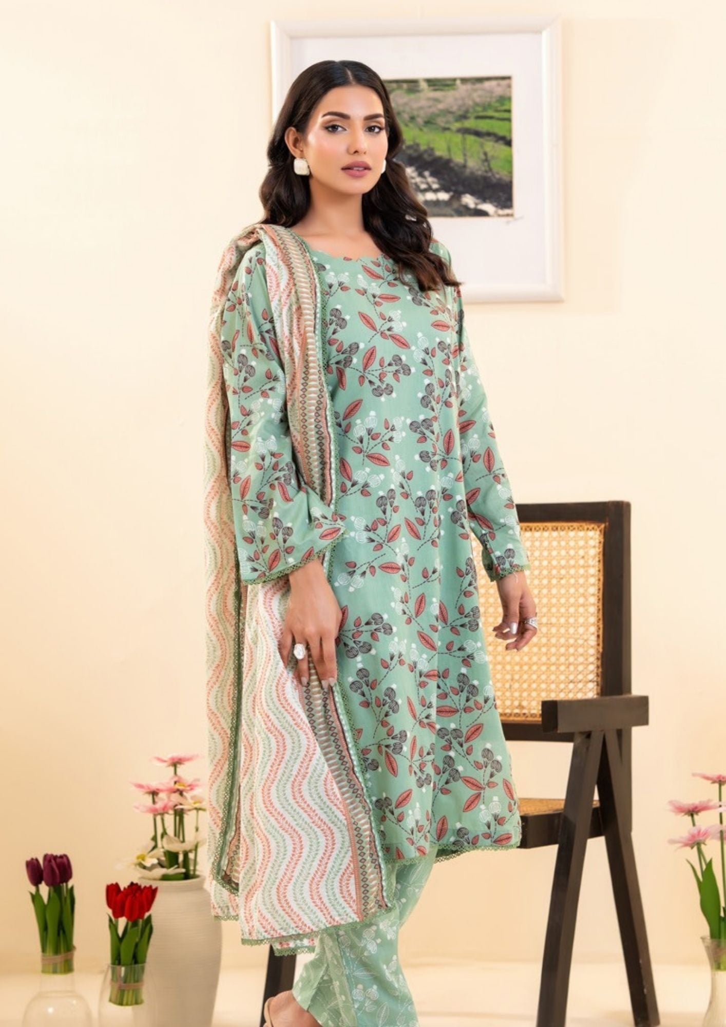 Zesh AirJet Printed Lawn 3PC