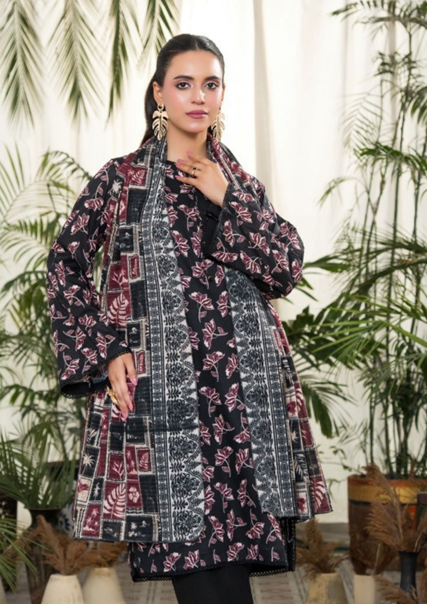 Dabiha Printed Lawn 3PC