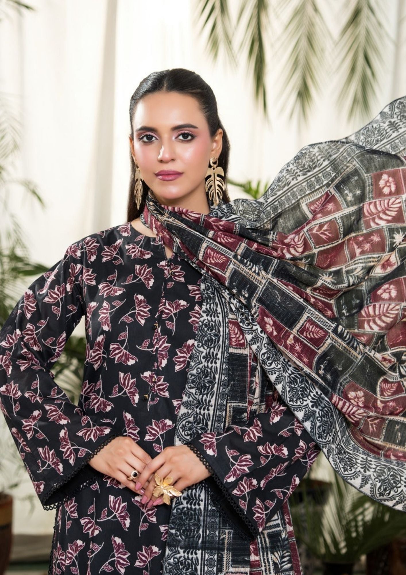 Dabiha Printed Lawn 3PC