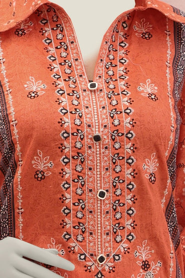Almeerah Emb With Cutwork Dupatta Lawn 3PC
