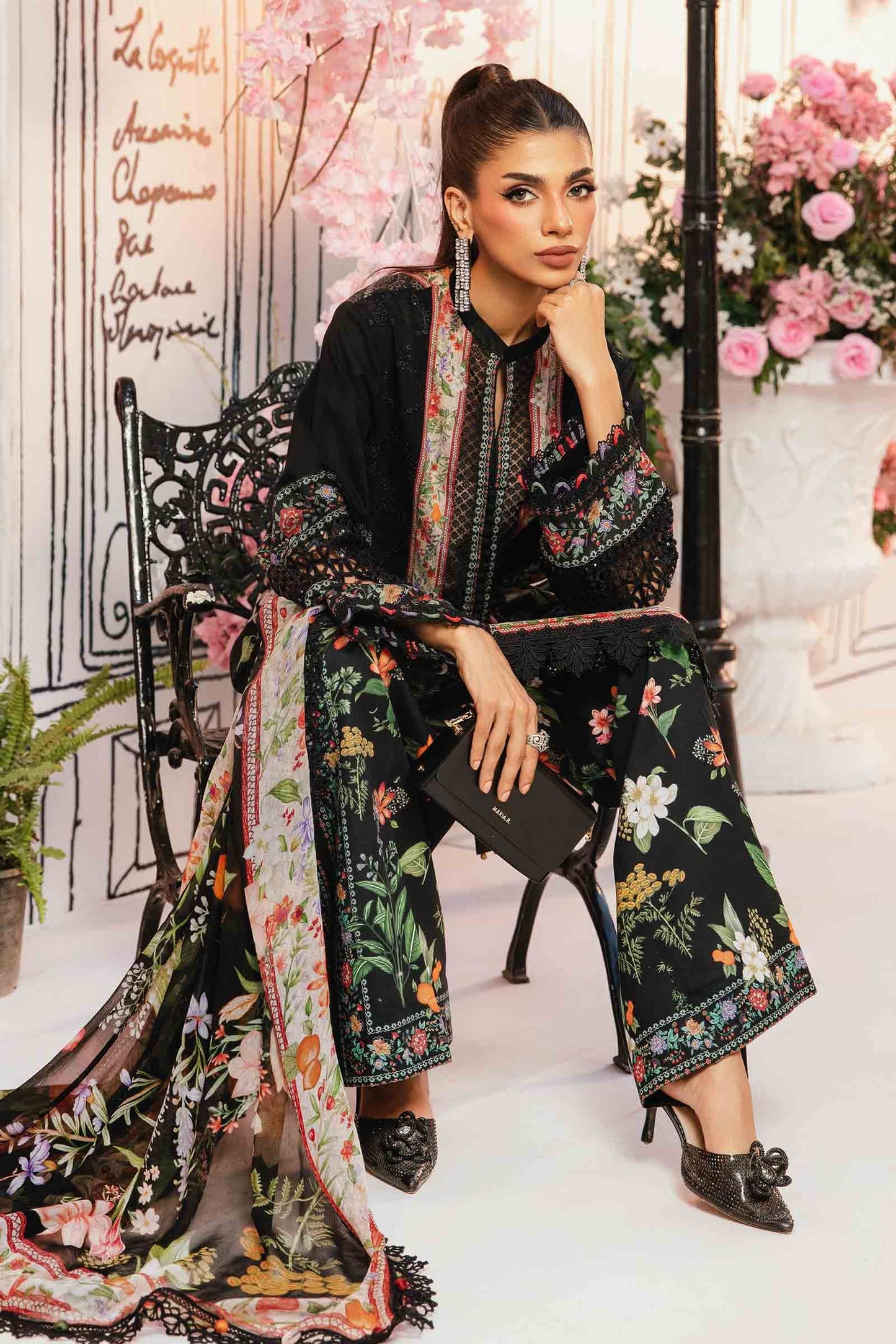 M Prints By Maria B Printed Tana Dora Lawn 3-PC