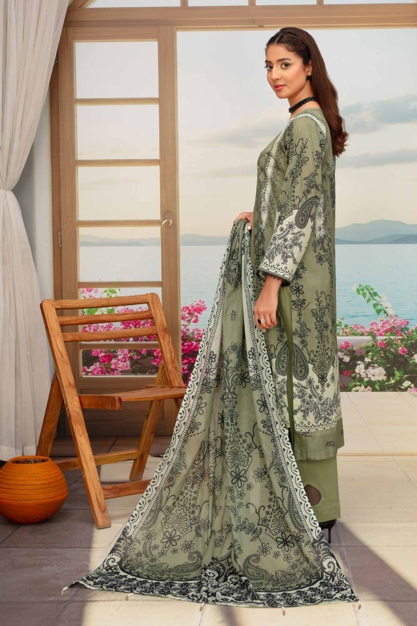 Fabiha By Feroza Digital Printed Lawn 3PC