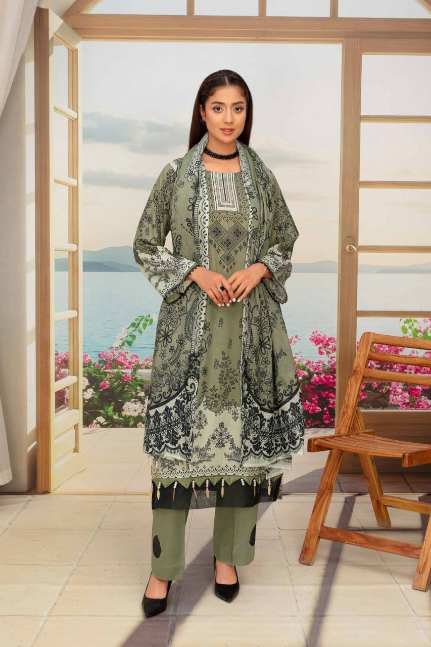 Fabiha By Feroza Digital Printed Lawn 3PC
