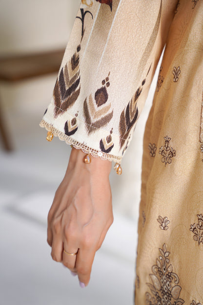 Cora By Anaya Noor Emb Karandi 3-PC
