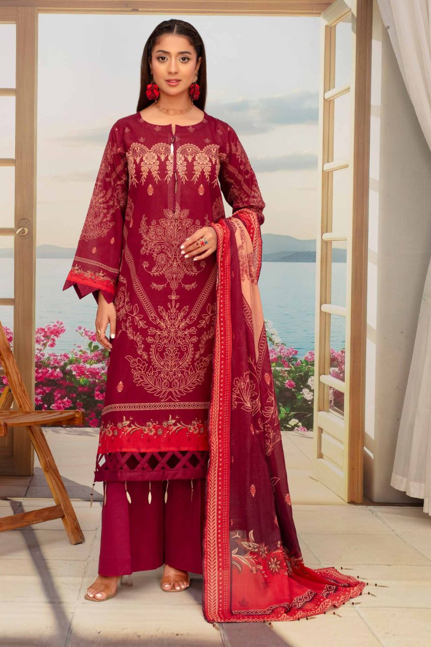Fabiha By Feroza Digital Printed Lawn 3PC