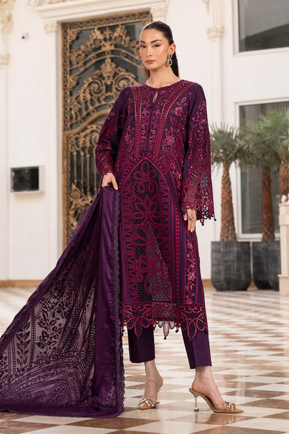 Mbroidered By Maria B Embroidered Dhanak 3PC