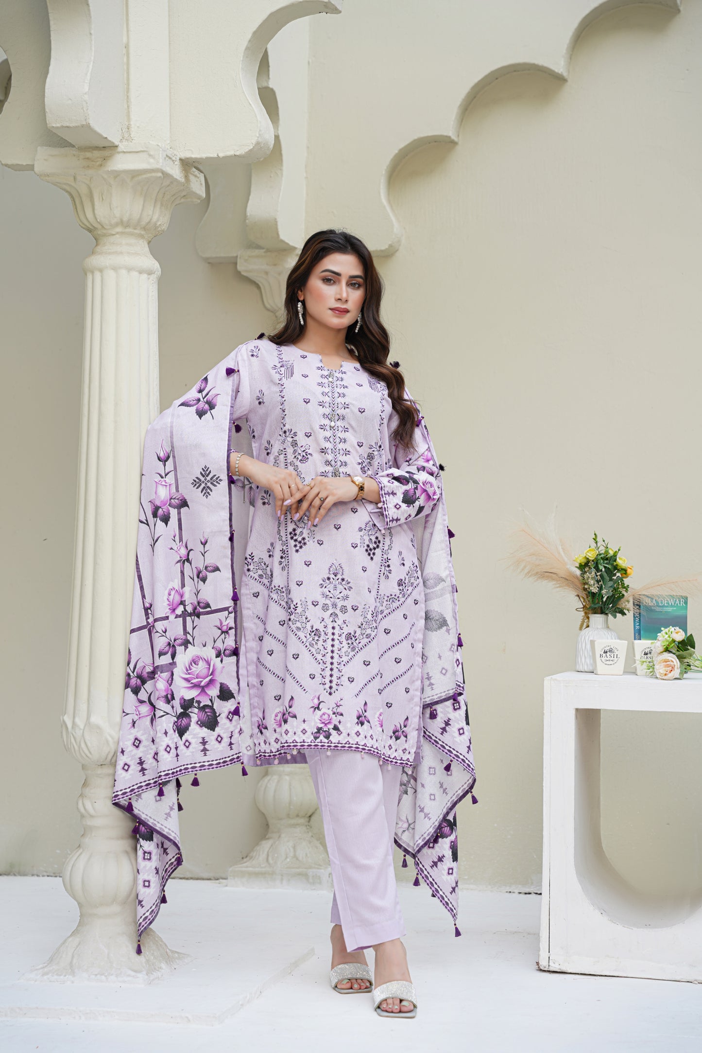 Cora By Anaya Noor Emb Karandi 3-PC