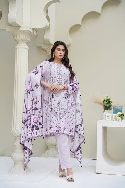 Cora By Anaya Noor Emb Karandi 3-PC