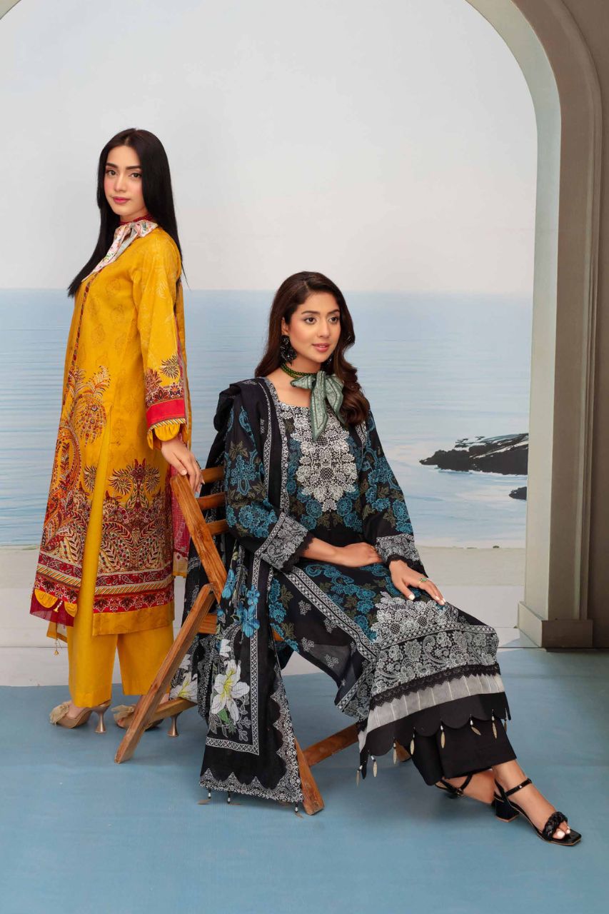 Fabiha By Feroza Digital Printed Lawn 3PC