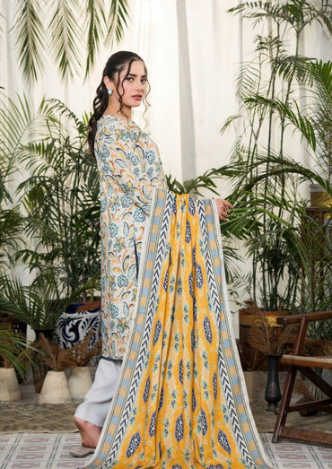 Dabiha Printed Lawn 3PC