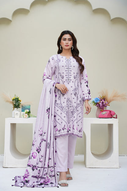 Cora By Anaya Noor Emb Karandi 3-PC