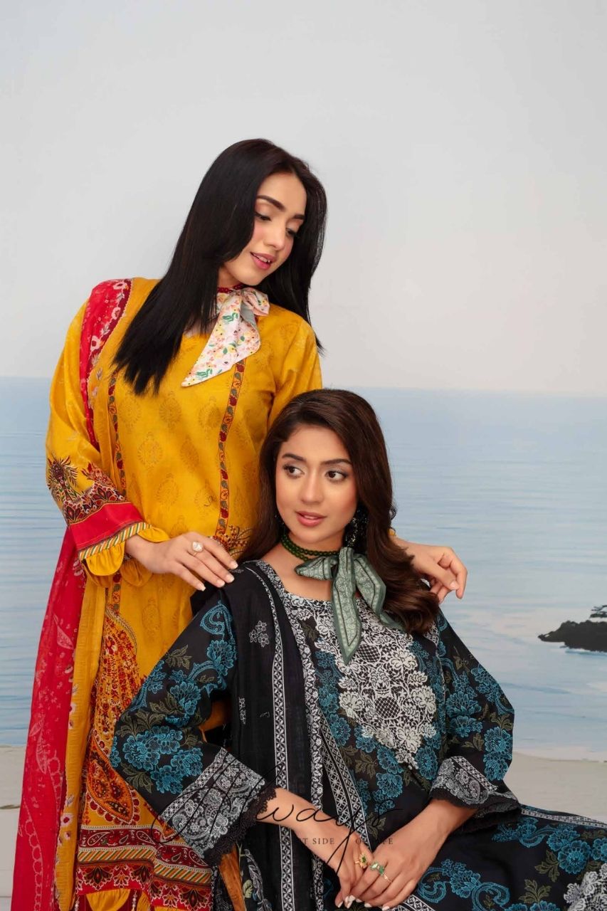 Fabiha By Feroza Digital Printed Lawn 3PC