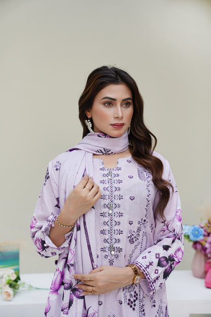 Cora By Anaya Noor Emb Karandi 3-PC