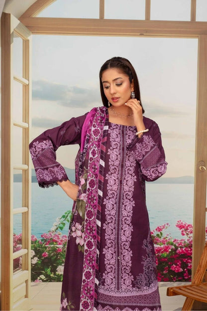 Fabiha By Feroza Digital Printed Lawn 3PC