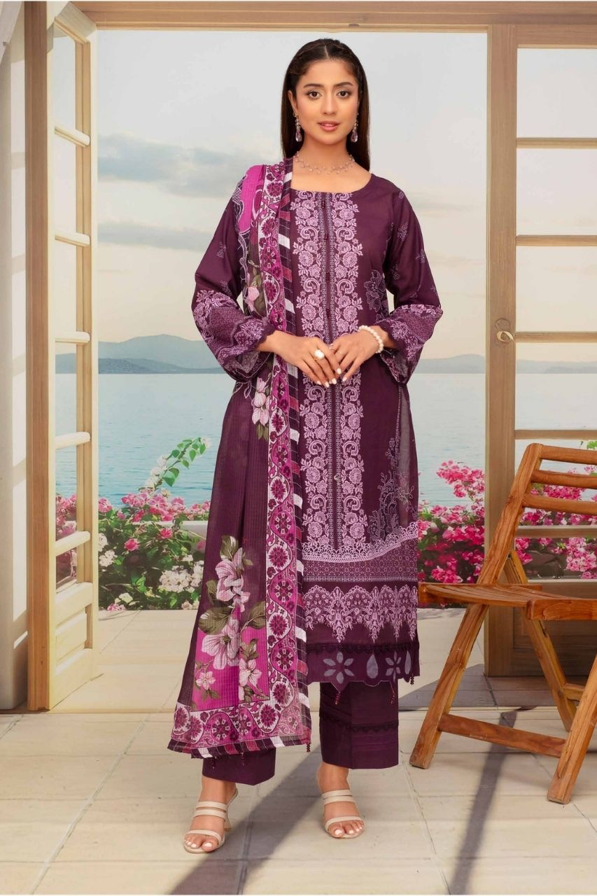 Fabiha By Feroza Digital Printed Lawn 3PC