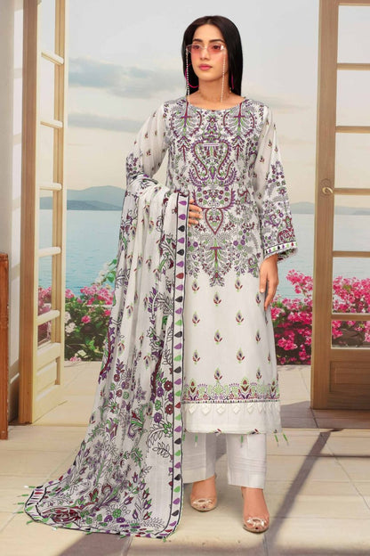 Fabiha By Feroza Digital Printed Lawn 3PC