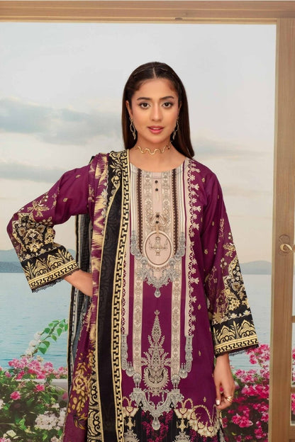 Fabiha By Feroza Digital Printed Lawn 3PC
