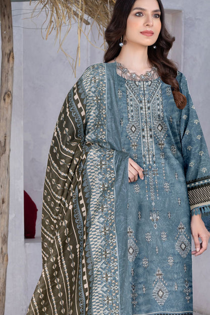 Khoobsurat by Hania Emb Lawn 3PC