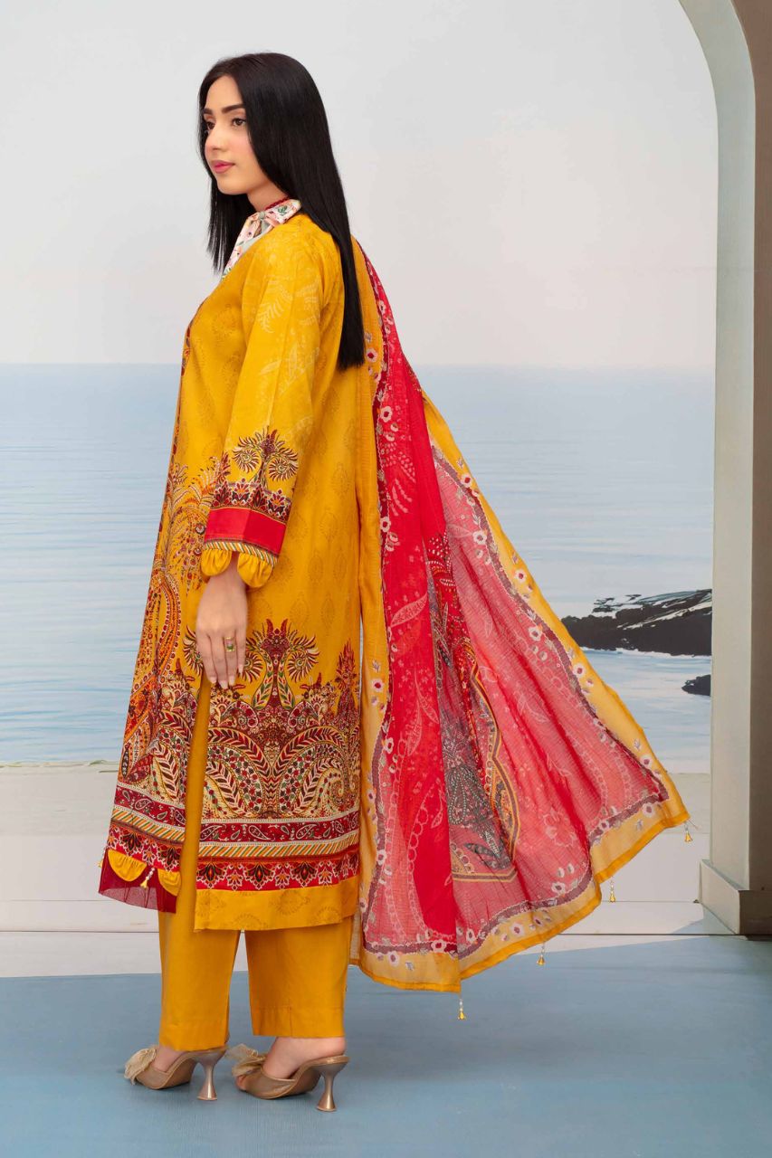 Fabiha By Feroza Digital Printed Lawn 3PC