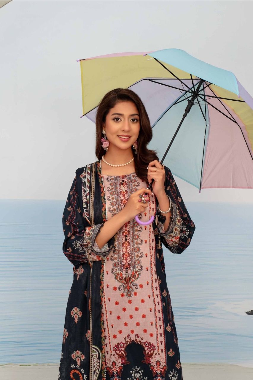 Fabiha By Feroza Digital Printed Lawn 3PC