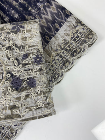 Almeerah Emb Lawn With Cutwork 3-PC